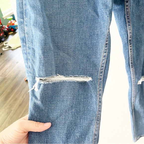 Abercrombie & Fitch Jeans Women's 31 12 High Rise Skinny Medium Destroy - Picture 4 of 10